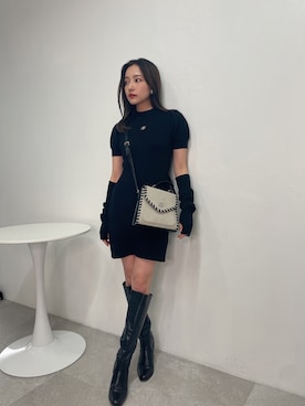 村瀬紗英さん（レディース・159cm）の春コーディネート