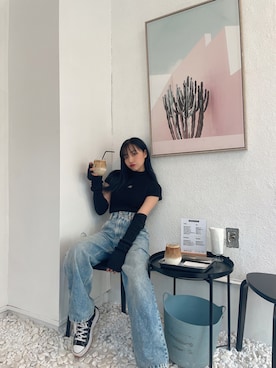 村瀬紗英さん（レディース・159cm）の春コーディネート