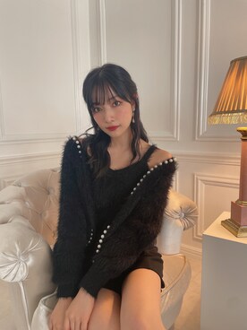 村瀬紗英さん（レディース・159cm）の冬コーディネート