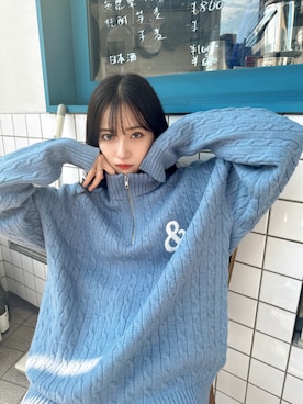 村瀬紗英さん（レディース・159cm）の秋コーディネート