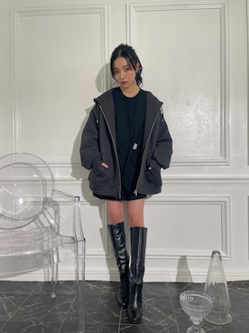 村瀬紗英さん（レディース・159cm）の春コーディネート