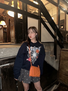 村瀬紗英さん（レディース・159cm）の夏コーディネート