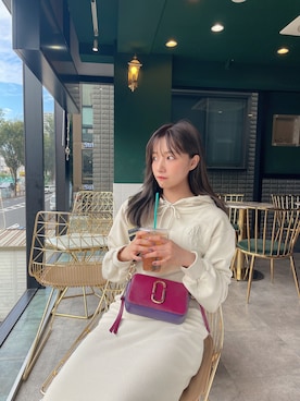 村瀬紗英さん（レディース・159cm）の冬コーディネート