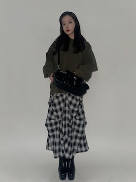 村瀬紗英さんのコーディネート