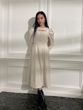 村瀬紗英さん（レディース・159cm）の冬コーディネート