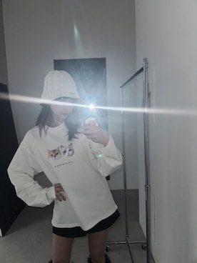 「ANDGEEBEE（アンジービー）のアイテム（帽子）」を使った、村瀬紗英さん（レディース・159cm）の秋コーディネート