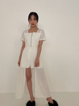 村瀬紗英さん（レディース・159cm）の夏コーディネート