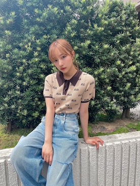 村瀬紗英さん(レディース・159cm)の秋コーディネート