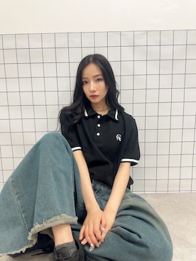 村瀬紗英さん（レディース・159cm）の夏コーディネート