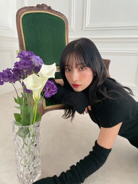 村瀬紗英さん（レディース・159cm）の冬コーディネート