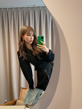 村瀬紗英さん（レディース・159cm）の秋コーディネート