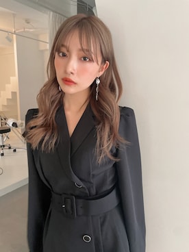 村瀬紗英さん（レディース・159cm）の秋コーディネート