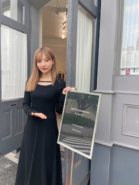 村瀬紗英さん（レディース・159cm）の冬コーディネート