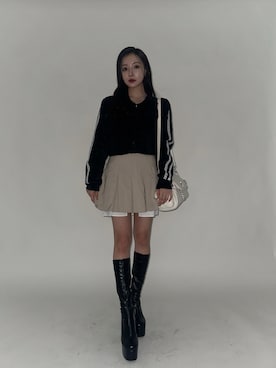 村瀬紗英さんのコーディネート