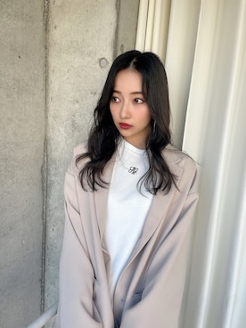 村瀬紗英さん（レディース・159cm）の冬コーディネート