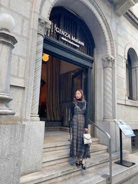 「ANDGEEBEE」｜「アイテム（その他シューズ）」を使った、村瀬紗英さん（レディース・159cm）の春コーディネート