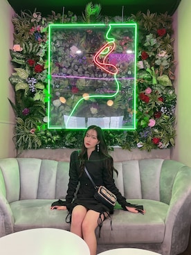 村瀬紗英さん(レディース・159cm)の春コーディネート