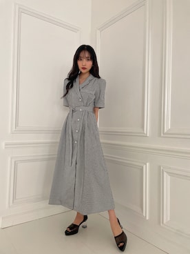 村瀬紗英さん（レディース・159cm）の夏コーディネート