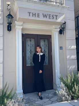 「ANDGEEBEE」｜「アイテム（その他シューズ）」を使った、村瀬紗英さん（レディース・159cm）の冬コーディネート