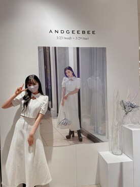 村瀬紗英さん（レディース・159cm）の春コーディネート