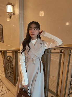 村瀬紗英さん(レディース・159cm)の春コーディネート