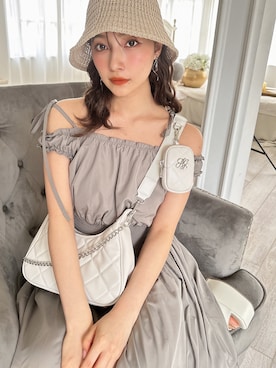 村瀬紗英さん（レディース・159cm）の夏コーディネート