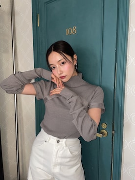 村瀬紗英さん(レディース・159cm)の夏コーディネート