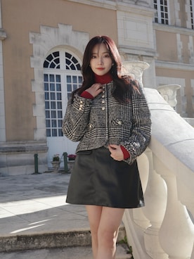 村瀬紗英さんのコーディネート