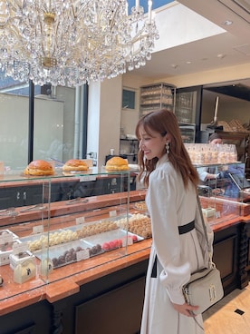 村瀬紗英さん（レディース・159cm）の冬コーディネート