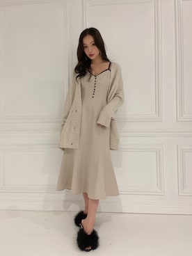 村瀬紗英さん（レディース・159cm）の秋コーディネート