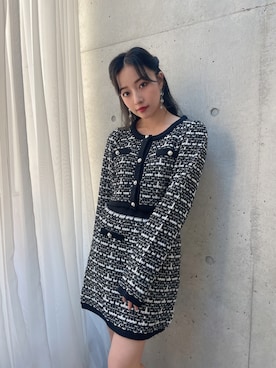 村瀬紗英さん（レディース・159cm）の冬コーディネート