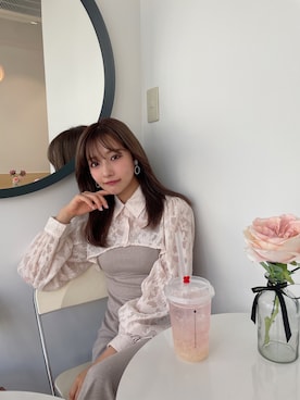 村瀬紗英さん(レディース・159cm)の秋コーディネート