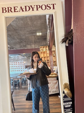 村瀬紗英さん(レディース・159cm)の冬コーディネート