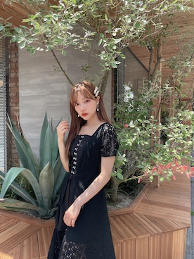 村瀬紗英さん（レディース・159cm）の夏コーディネート