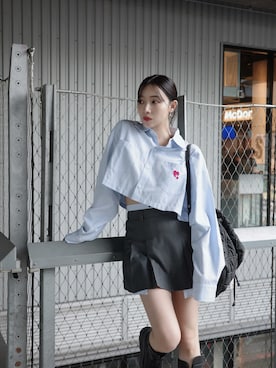 「着回しコーデ」｜村瀬紗英さん（レディース・159cm）の夏コーディネート