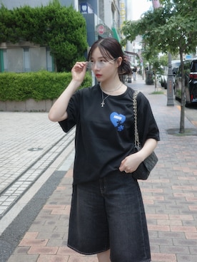 村瀬紗英さん（レディース・159cm）の秋コーディネート