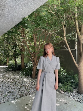 村瀬紗英さん（レディース・159cm）の夏コーディネート