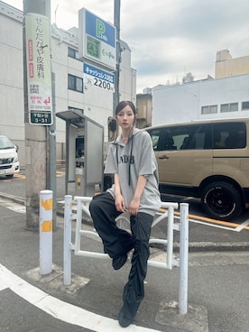 村瀬紗英さん（レディース・159cm）の秋コーディネート