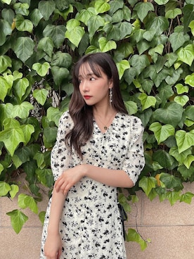 村瀬紗英さん（レディース・159cm）の夏コーディネート