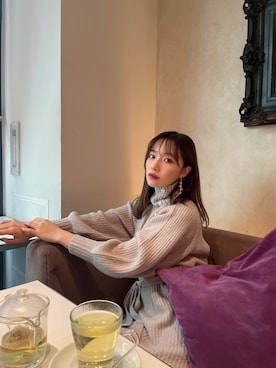 村瀬紗英さん（レディース・159cm）の春コーディネート