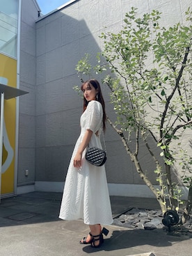 村瀬紗英さん（レディース・159cm）の夏コーディネート