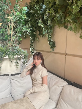 村瀬紗英さん（レディース・159cm）の冬コーディネート