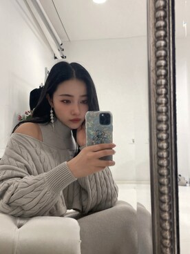 村瀬紗英さん（レディース・159cm）の冬コーディネート