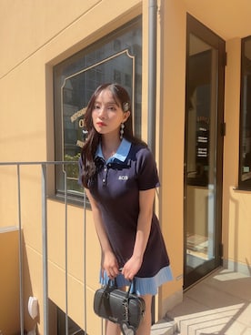 村瀬紗英さん（レディース・159cm）の夏コーディネート