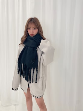 村瀬紗英さん（レディース・159cm）の冬コーディネート