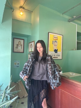 村瀬紗英さんのコーディネート