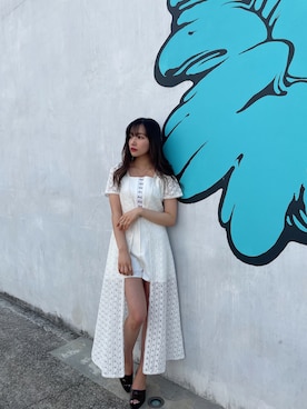 村瀬紗英さん（レディース・159cm）の夏コーディネート