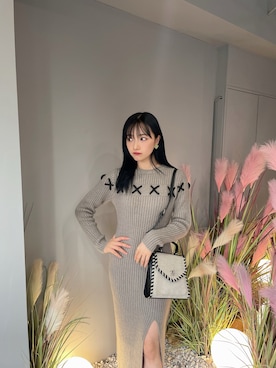 村瀬紗英さん（レディース・159cm）の春コーディネート