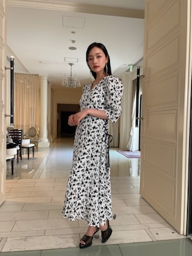 村瀬紗英さん（レディース・159cm）の春コーディネート