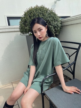 村瀬紗英さん（レディース・159cm）の春コーディネート